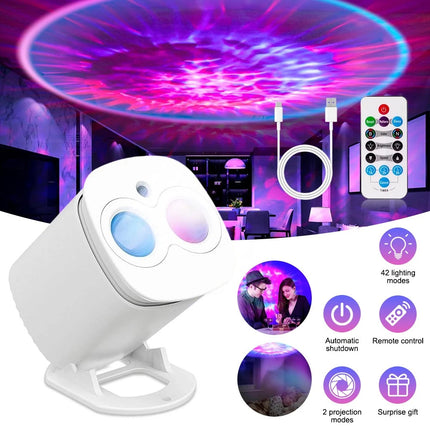 Smart Nebula Galaxy Projector Starry LED Night Light for Ceiling & Wall