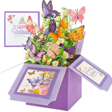 3D Pop Up Birthday Card for Her – Mum, Daughter, Wife, Niece