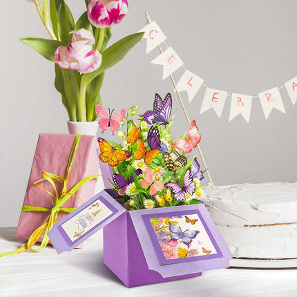 3D Pop Up Birthday Card for Her – Mum, Daughter, Wife, Niece