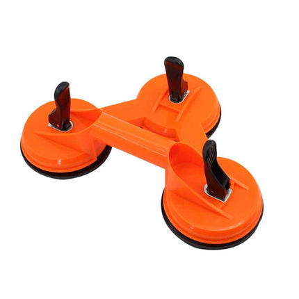 Suction Cup Triple Pad Lifter 75kg Glass Tile Mirror Sucker Plate