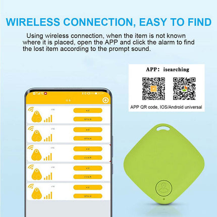 4Pack Wireless Bluetooth Tracker Anti-Lost for Wallet Key Pet