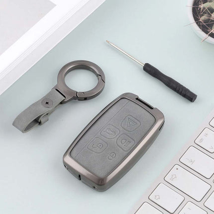 Zinc Alloy Key Fob Case Cover for Range Rover Sport Evoque Jaguar XF XJ X Series Remote Key