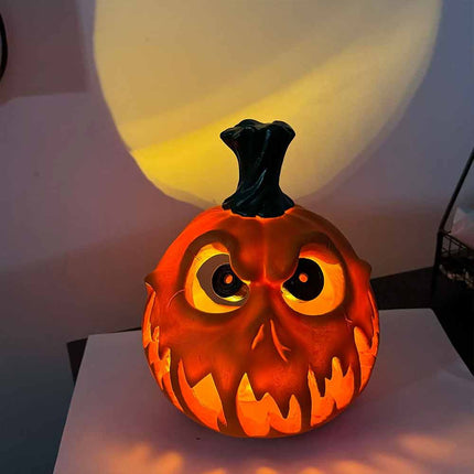 LED Halloween Pumpkin Decorative Lantern Prop for Party Home Decor