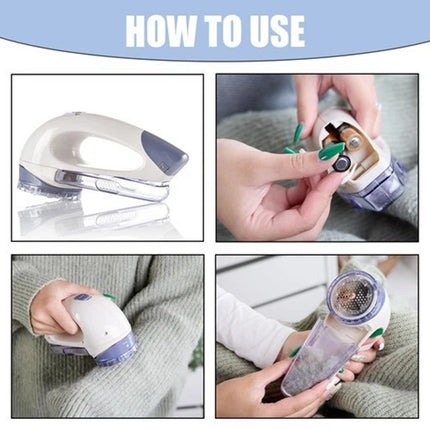 Electric Lint Remover, Bobble Remover Fabric Shaver, Portable Fuzz Shaver for Clothes, Sweater Debobbler Machine