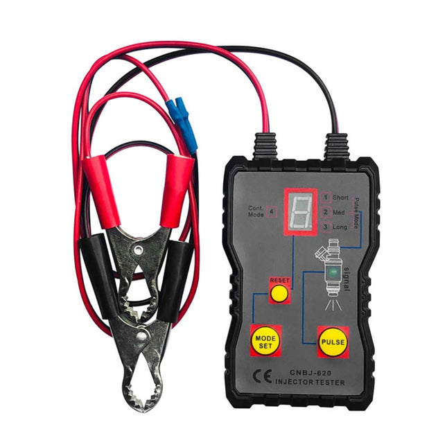Universal Fuel Injector Tester Cleaner Tool Kit - 4 Pulse Mode Adapter for Car Truck Motorcycle