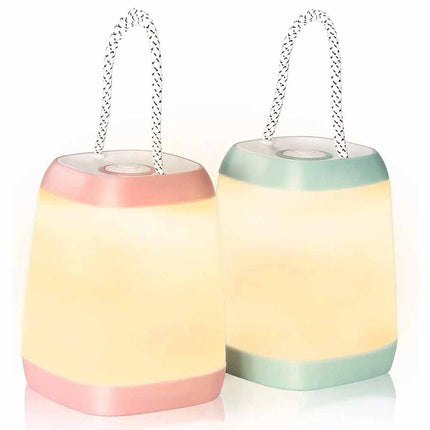 2 Pack LED Camping Lantern 3 Modes Battery Portable Bright Tent Light