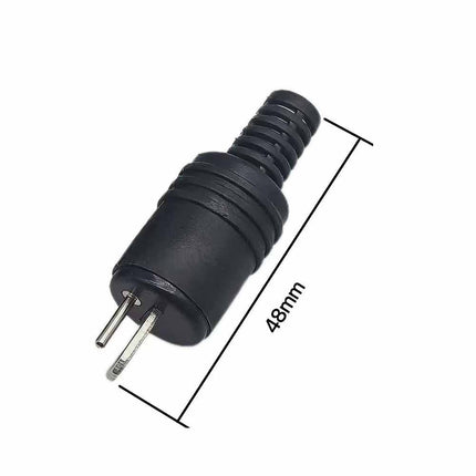Pack of 2 2-Pin DIN Hi-Fi Speaker Audio Connector with Screw Connections