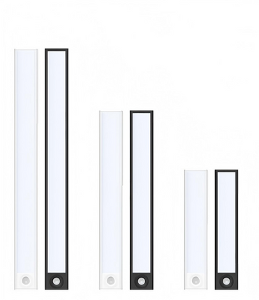 LED PIR Motion Sensor Strip Light Magnetic USB Rechargeable for Cabinet & Closet