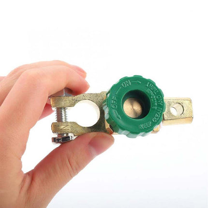 Heavy Duty 17mm Battery Kill Switch - Universal Master Disconnect Isolator for Car Truck Boat Motorcycle