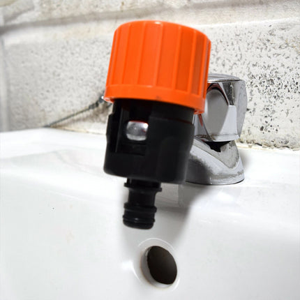 Universal Kitchen Tap to Garden Hose Adapter, Indoor Outdoor Connector