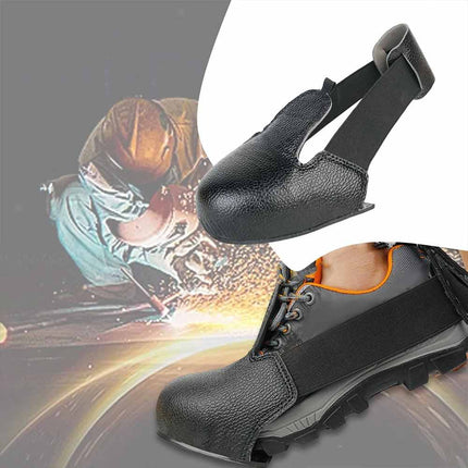 1Pair Steel Toe Cap Safety Overshoes Non-Slip Sole Industrial Protection