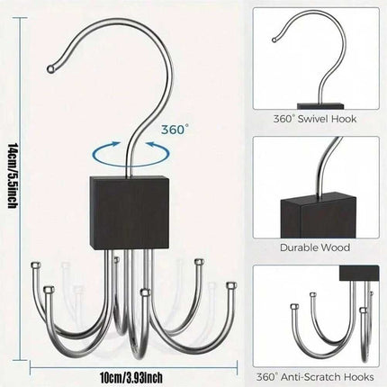 2PCS Hanger Belt Organizer Rack – Space Saving Closet Hooks
