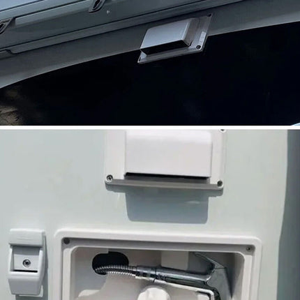 12V 15W RV Side Vent Fan | Powered Roof Ventilation Exhaust Fan for Motorhome, Caravan, Camper Trailer