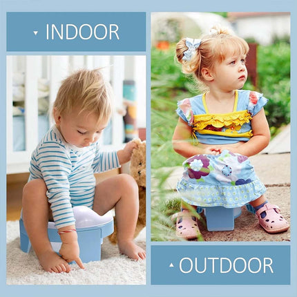 Reusable Portable Folding Potty for Toddler Outdoor Camping Travel