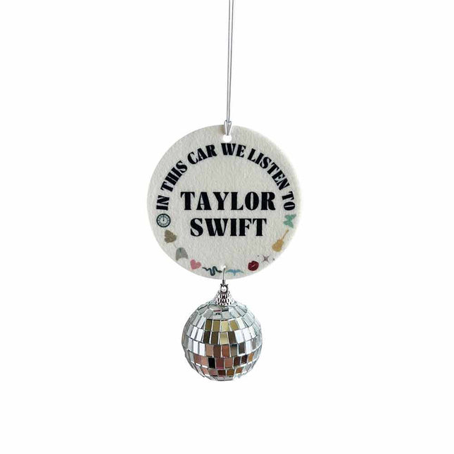 Taylor Swift Car Air Freshener | Eras Tour Ornament & Aromatherapy Deodorizer for Car, Closet, Room