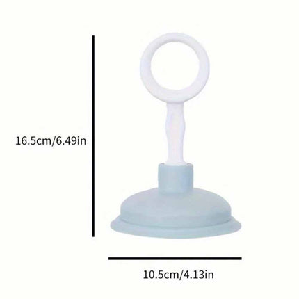 Compact Mini Toilet Plunger Sink Drain Unblocker for Bathroom & Kitchen