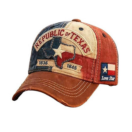 Lone Star Texas Republic Baseball Cap 1836-1845 Unisex Hat