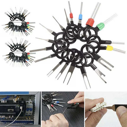 70-Piece Terminal Pin Removal Tool Kit | Automotive Connector Extractor & Ejector Pin Set for Electrical Repairs