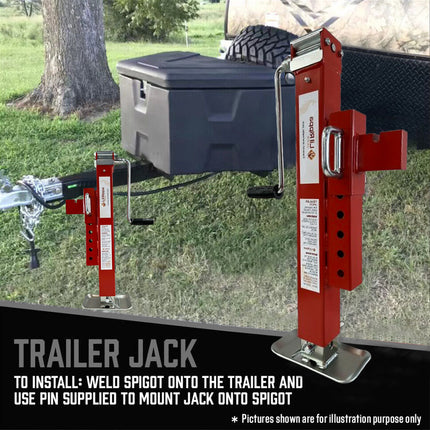 2000KG Heavy Duty Trailer Stabilizer Leg - for Boats, Caravans & Jet Skis | ASS Brand