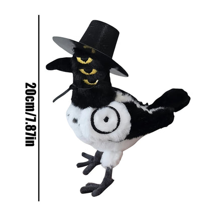 K-Pop Demon Hunters Three-Eyed Bird Plushie Figure Toy
