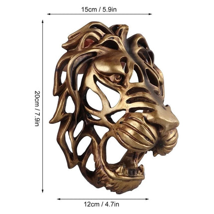 Lion Sculptures Outdoor Wall Art Garden Ornaments Home Decor