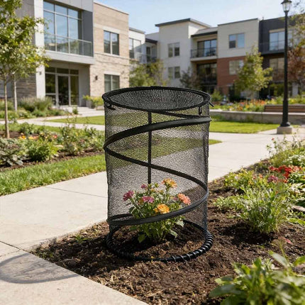 Pop-Up Garden Mesh Plant Cover Foldable Netting for Vegetable Protection