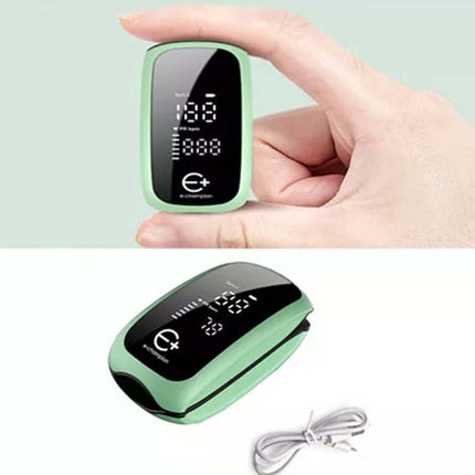 Rechargeable OLED Finger Pulse Oximeter, Blood Oxygen & Heart Rate Monitor