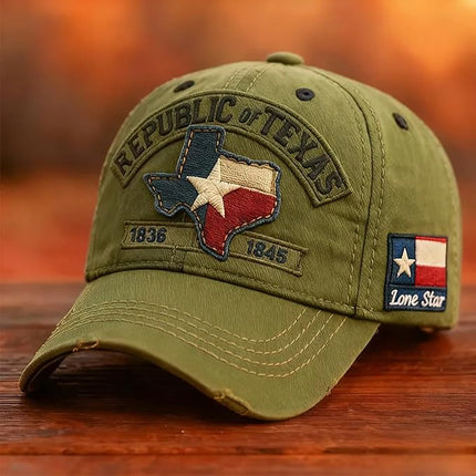Lone Star Texas Republic Baseball Cap 1836-1845 Unisex Hat