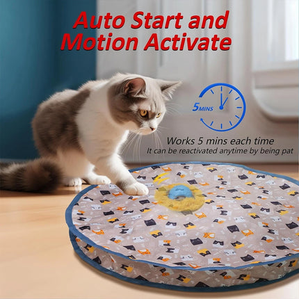 Interactive Chirping Hide & Seek Ball for Smart Cats