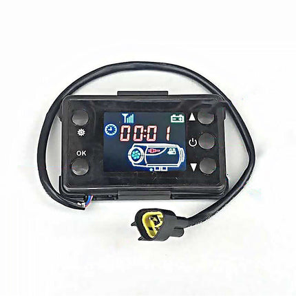 12V/24V Diesel Parking Heater Controller: LCD Switch + Remote Control for Truck, Van, RV Air Heater