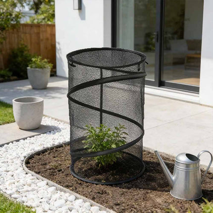Pop-Up Garden Mesh Plant Cover Foldable Netting for Vegetable Protection