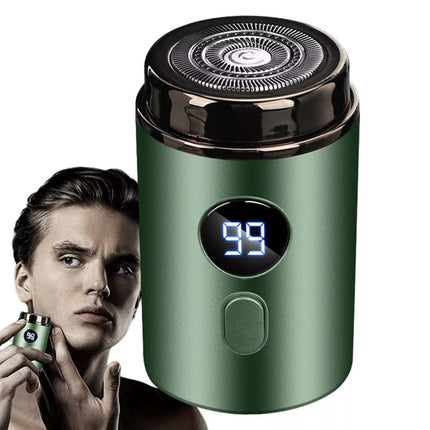 Mini USB Rechargeable Electric Razor for Men with Digital Display Portable