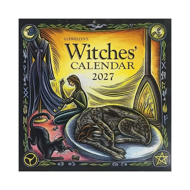 2027 Witch-Themed Wall Calendar