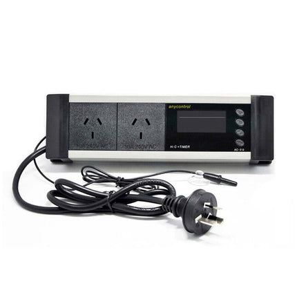 LCD Digital Day/Night Timer Temperature Thermostat for Reptile Aquarium