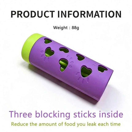 Rolling Pet Treat Dispenser, Interactive Toy for Dog Puppy Cat