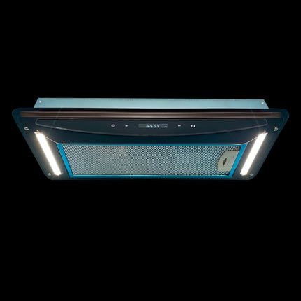 Flush Mount Rangehood for Marine, RV & Caravan with 12V Extraction Fan & LED Lighting