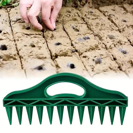3pcs Garden Hand Dibber Hole Punch Tool for Sowing & Planting Seeds