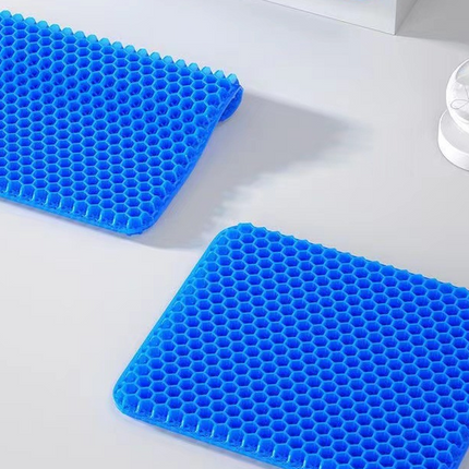 Extra-Thick Orthopedic Gel Seat Cushion for Office & Car