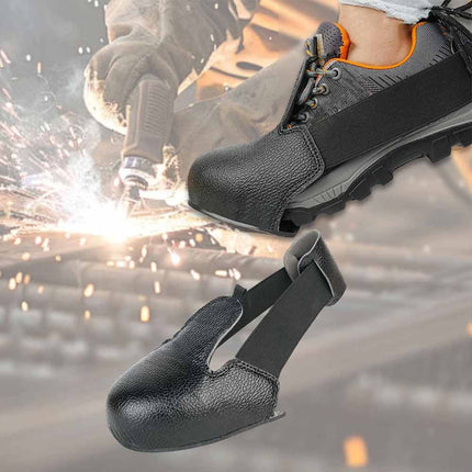 1Pair Steel Toe Cap Safety Overshoes Non-Slip Sole Industrial Protection