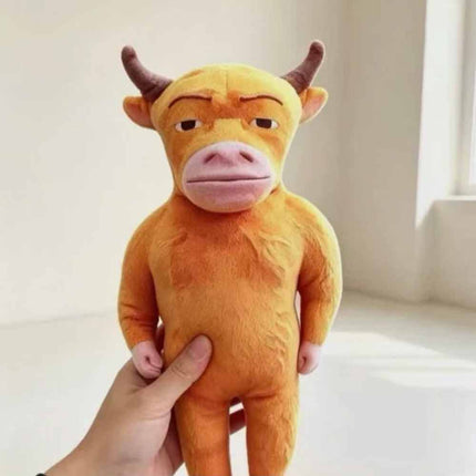 30cm Interactive Sound Cow Plush Toy Soft Stuffed Animal for Display