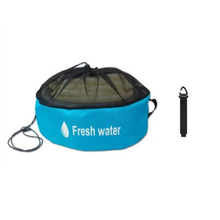 Hose & Cord Storage Bag for Camping & RV | All-in-One for Water Hose & Cables, Heavy-Duty Carry Case