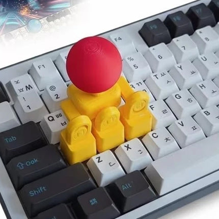 3D Printed Joystick Keycap for WASD Keyboard – Gaming Thumb Stick