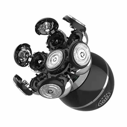 7-Blade Replacement Shaving Heads for Men Electric Razor 7D Floating Washable