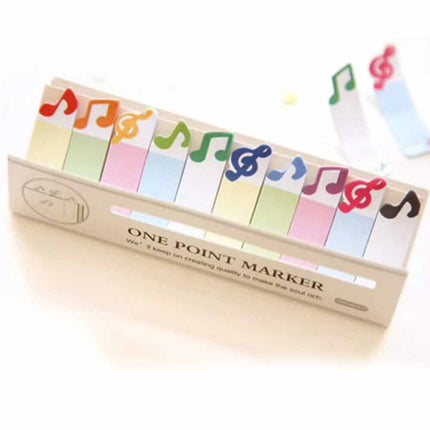 Music Novelty Sticky Notes Treble Clef Memo Pad Gift Present