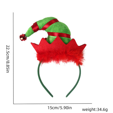 Christmas Elf Hat Headband Santa Legs Party Decoration Headwear