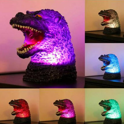 Godzilla Shark LED Night Light Color Changing Rechargeable Touch Sensor Toy