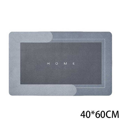 Absorbent Microfiber Magic Door Mat Washable Anti-Slip Floor Mat
