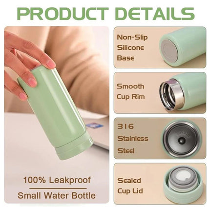 200ml Mini Vacuum Flask Stainless Steel Thermos for Coffee & Water