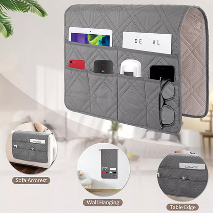 6-Pocket Sofa Arm Rest Organizer Holder for Remote, Chair & Couch