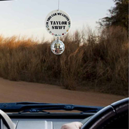 Taylor Swift Car Air Freshener | Eras Tour Ornament & Aromatherapy Deodorizer for Car, Closet, Room